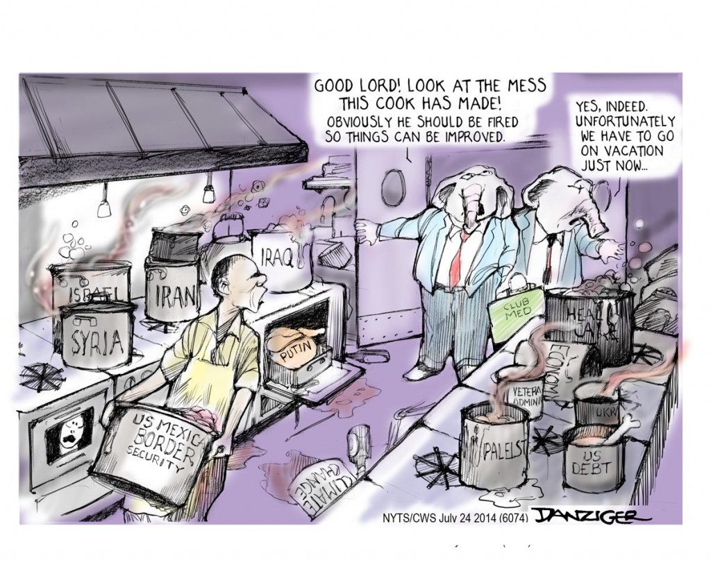 The Kitchen Help - Danziger Cartoons