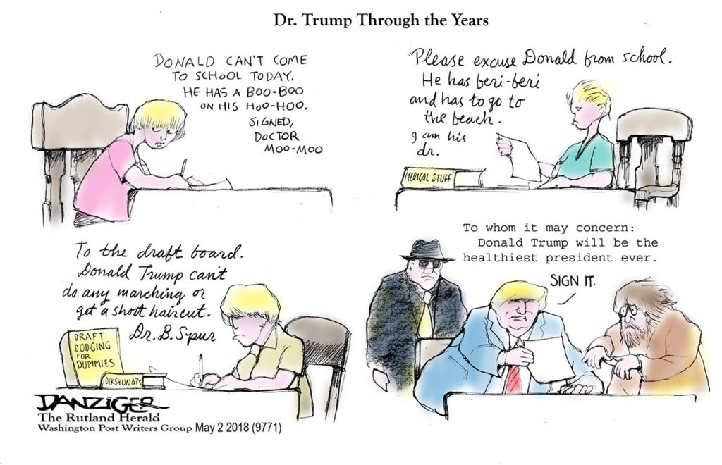 Dr. Trump - Danziger Cartoons