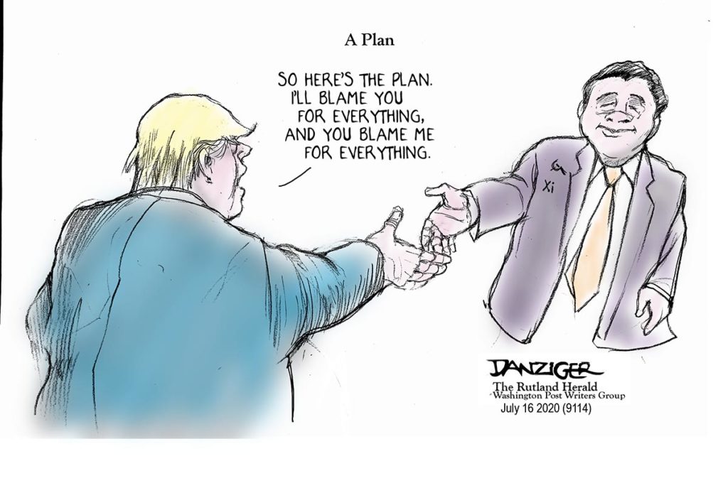 Blame Game - Danziger Cartoons